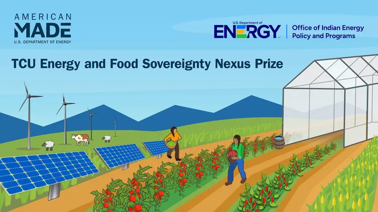 Cover art for the TCU Energy and Food Sovereignty Nexus Prize